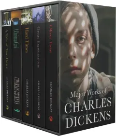 Coperta cărții Major Works of Charles Dickens 5 Books Collection