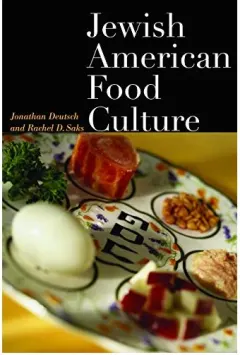 Coperta cărții Jewish American food culture