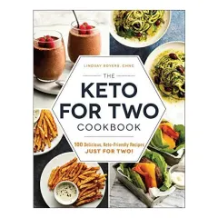 Coperta cărții Keto for Two Cookbook