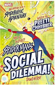 Coperta cărții Spider-Man's Social Dilemma!
