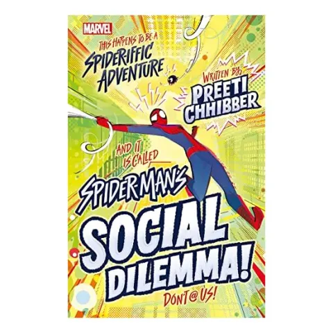 Coperta cărții Spider-Man's Social Dilemma!