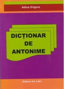 Coperta cărții Dictionar de antonime