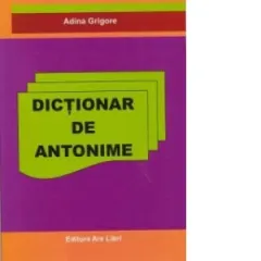 Coperta cărții Dictionar de antonime