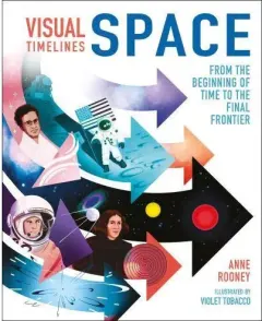 Coperta cărții Visual Timelines: Space From the Beginning of Time to the Final Frontier