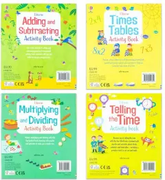 Coperta cărții Maths Activity Set 4 Books Collection Set