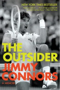 Coperta cărții The Outsider, Jimmy Connors
