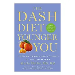Coperta cărții The DASH diet younger you, Marla Heller
