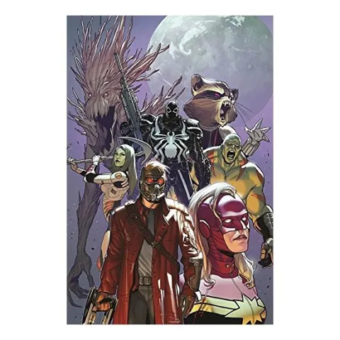 Coperta cărții Guardians of the galaxy, Brian Michael Bendis