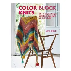 Coperta cărții Color Block Knits, Nicki Trench