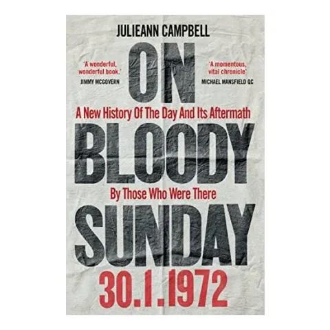 Coperta cărții On Bloody Sunday, Julieann Campbell