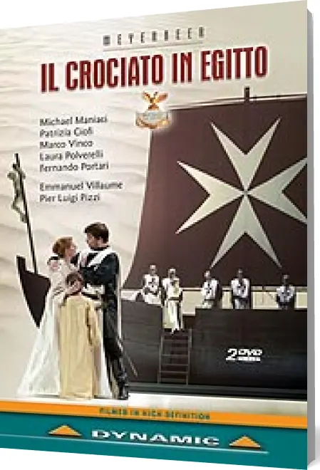 Coperta cărții Il Crociato in Egitto (DVD)