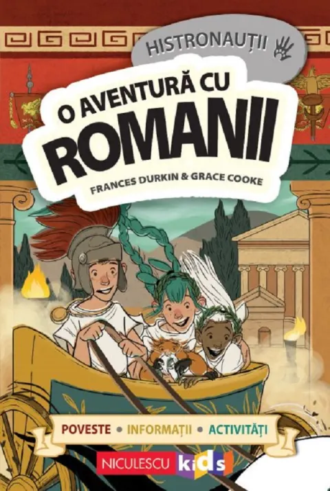 Coperta cărții Histronautii. O aventura cu romanii