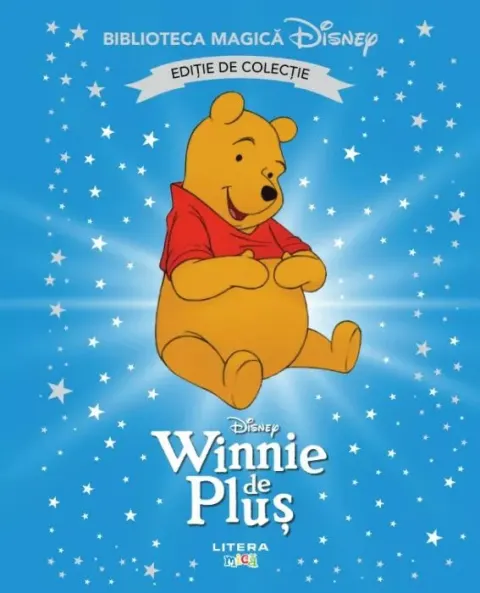 Coperta cărții Winnie de Plus. Biblioteca magica Disney