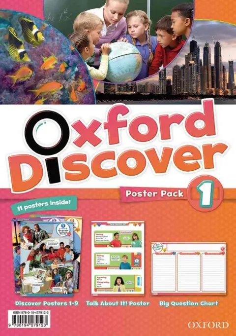 Coperta cărții Oxford Discover 1 Poster Pack