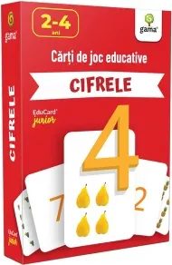 Coperta cărții Carti de joc educative. Cifrele