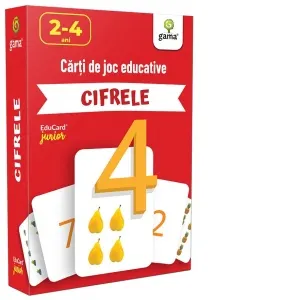 Coperta cărții Carti de joc educative. Cifrele