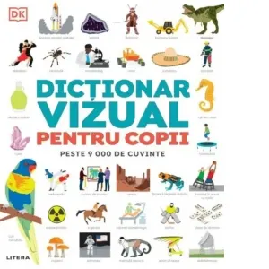 Coperta cărții Dictionar vizual pentru copii. Peste 9000 de cuvinte