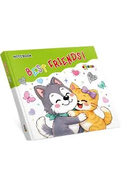 Coperta cărții Notebook. Best Friends!