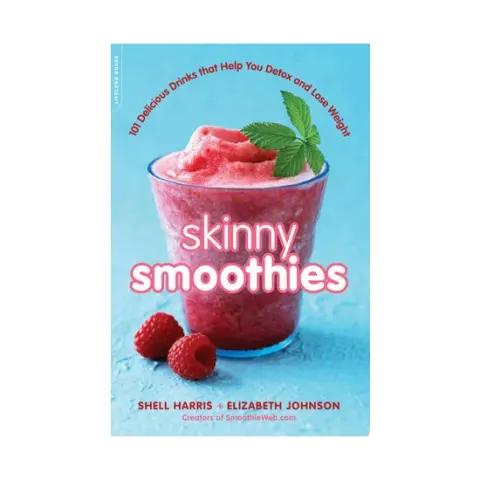 Coperta cărții Skinny smoothies: 101 delicious drinks that help you detox and lose weight