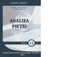 Coperta cărții Analiza pietei - Clasa a 12-a. Filiera tehnologica, profil servicii