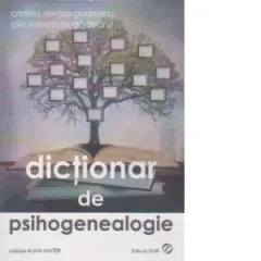Coperta cărții Dictionar pe psihogenealogie