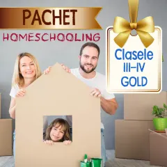 Coperta cărții Pachet Homeschooling Clasele III-IV Gold