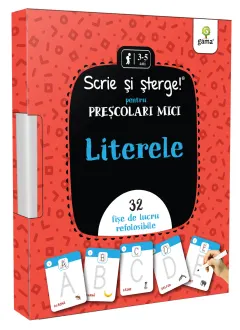 Coperta cărții Literele pentru prescolari mici