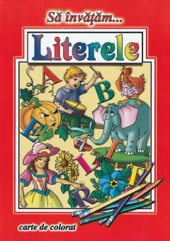 Coperta cărții Sa invatam...Literele.