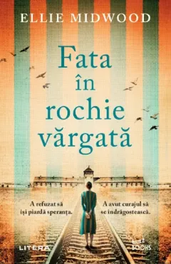 Coperta cărții Fata in rochie vargata