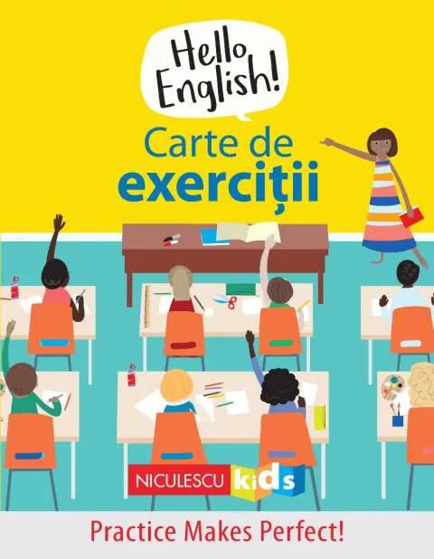 Coperta cărții Hello English! Carte de exerciții