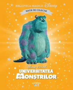 Coperta cărții Universitatea Monstrilor. Biblioteca magica Disney