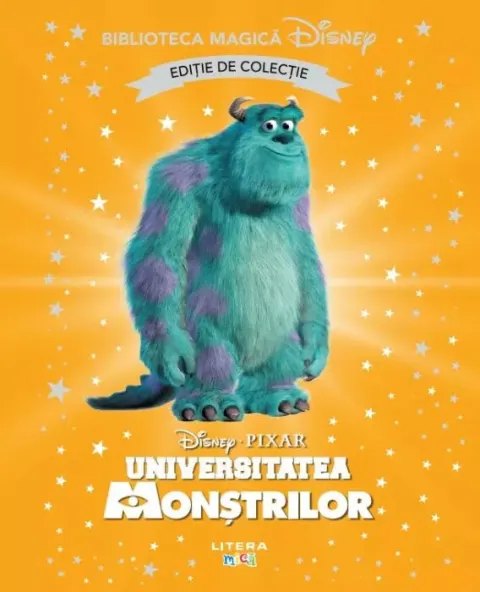 Coperta cărții Universitatea Monstrilor. Biblioteca magica Disney