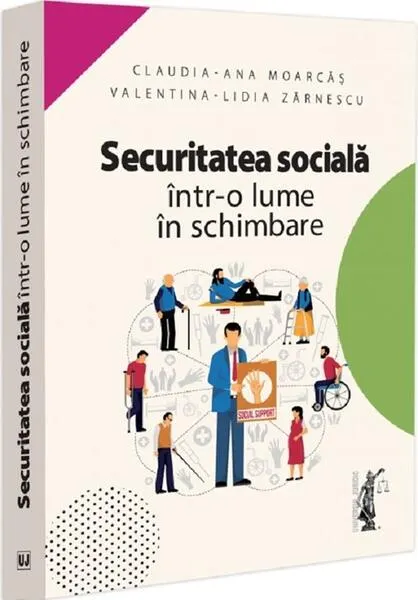 Coperta cărții Securitatea socială într-o lume în schimbare