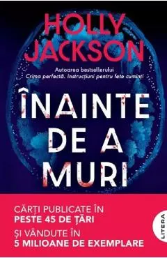 Coperta cărții Inainte de a muri