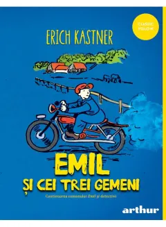 Coperta cărții Emil și cei trei gemeni