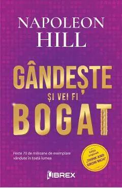 Coperta cărții Gandeste si vei fi bogat Ed.2 - Napoleon Hil
