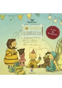 Coperta cărții Bondărel își serbează ziua