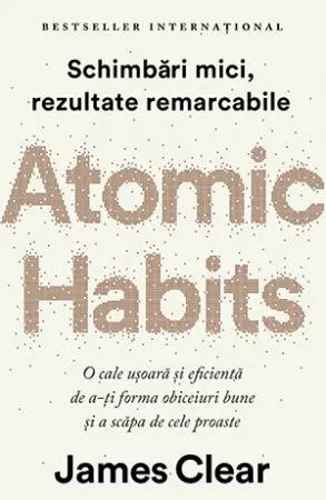 Coperta cărții Atomic Habits