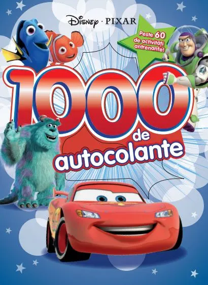 Coperta cărții Disney Pixar. 1000 de autocolante