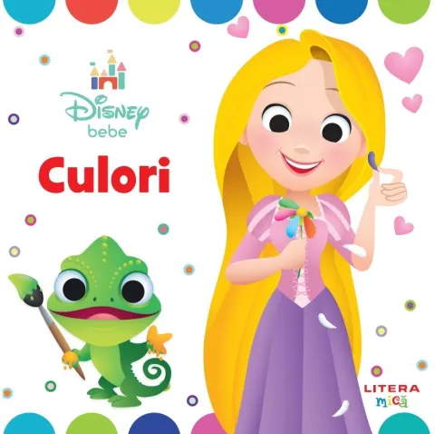 Coperta cărții Disney bebe. Culori