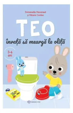 Coperta cărții Teo învață să meargă la oliță