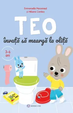 Coperta cărții Teo învață să meargă la oliță