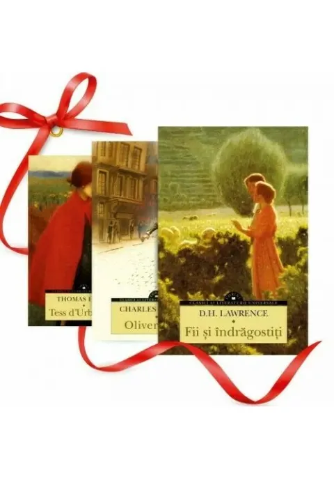 Coperta cărții Pachet Literatura Engleza Clasica. Set 3 carti