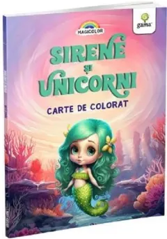 Coperta cărții Sirene si unicorni/Magicolor