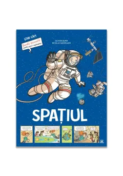 Coperta cărții Spatiul- Stiai ca? - Banda desenata