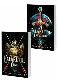 Coperta cărții Seria Calaretii Apocalipsei, Laura Thalassa. Set 2 carti