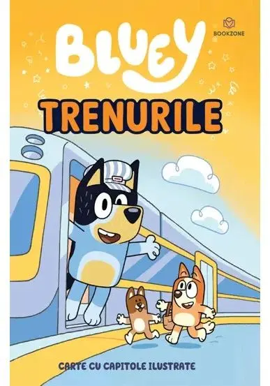 Coperta cărții Bluey - Trenurile