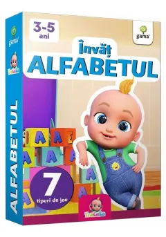 Coperta cărții Invat alfabetul