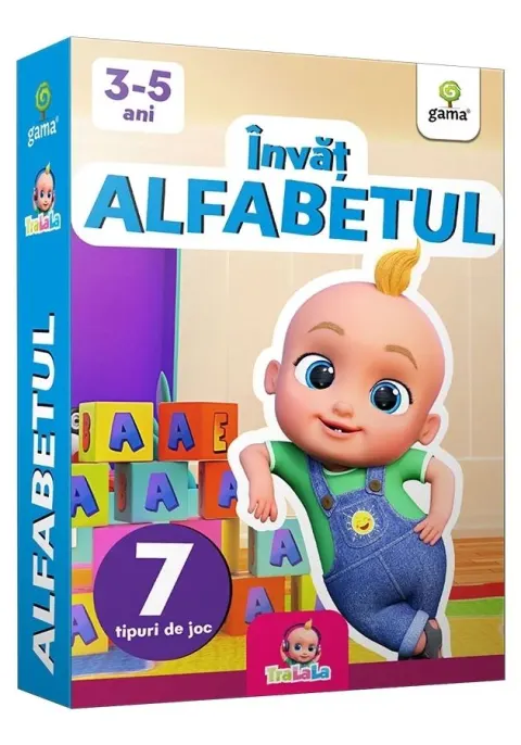 Coperta cărții Invat alfabetul