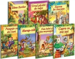 Coperta cărții Pachet 7 carti povesti autori romani